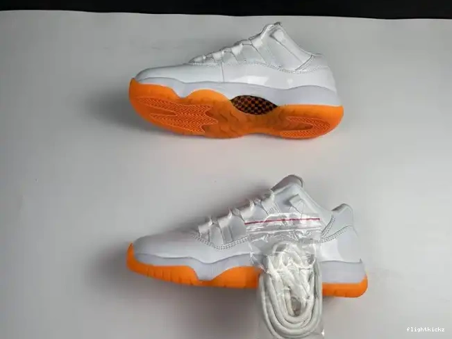 JORDAN AH7860-139 11 CITRUS LOW AIR RETRO BRIGHT 0524